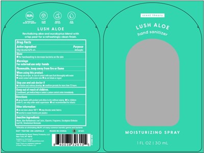 LBL - 01b LBL Hand Sanitizer Spray Lush Aloe 30mL